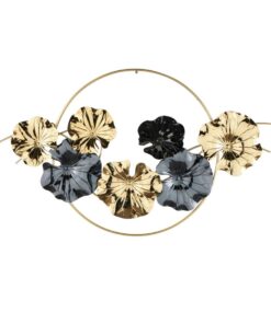 Decoración floral de pared